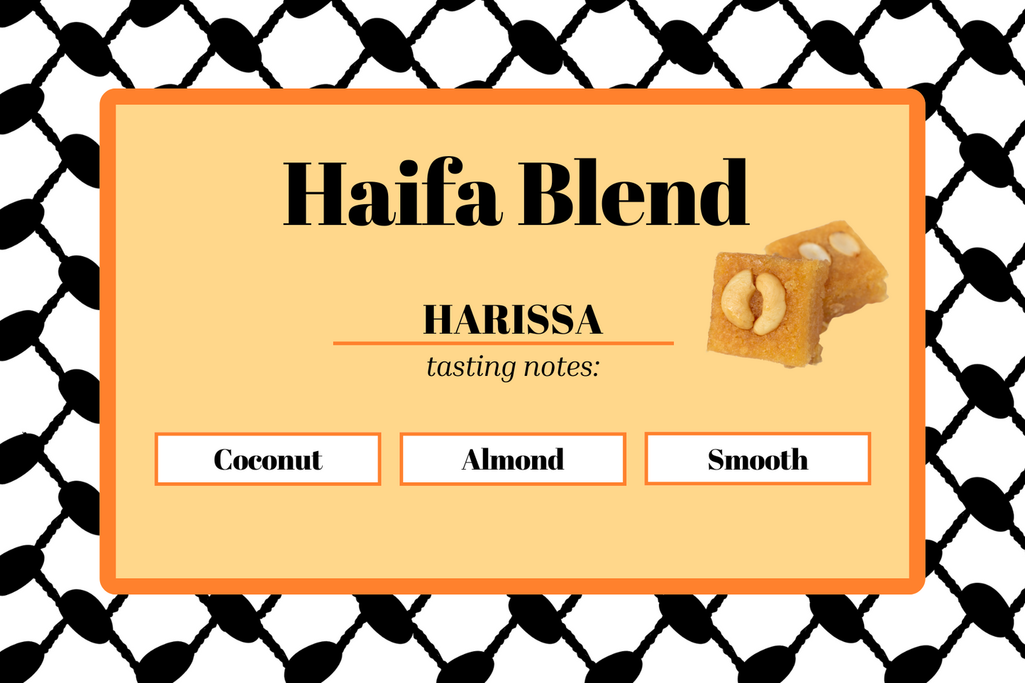 Haifa Blend- Harissa Bulk - The Palestinian Coffee Company