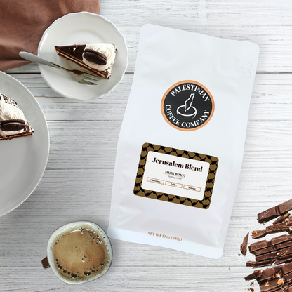 jerusalem blend coffee dark roast