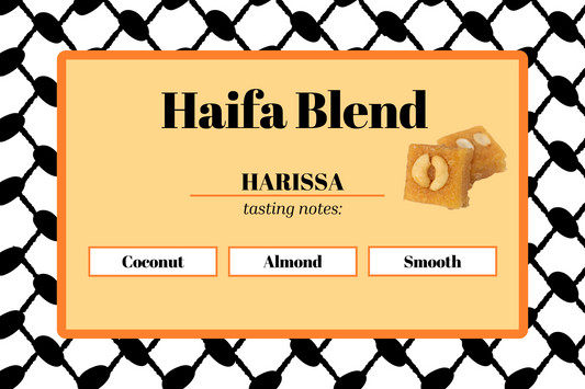 Haifa Blend: Harissa - The Palestinian Coffee Company