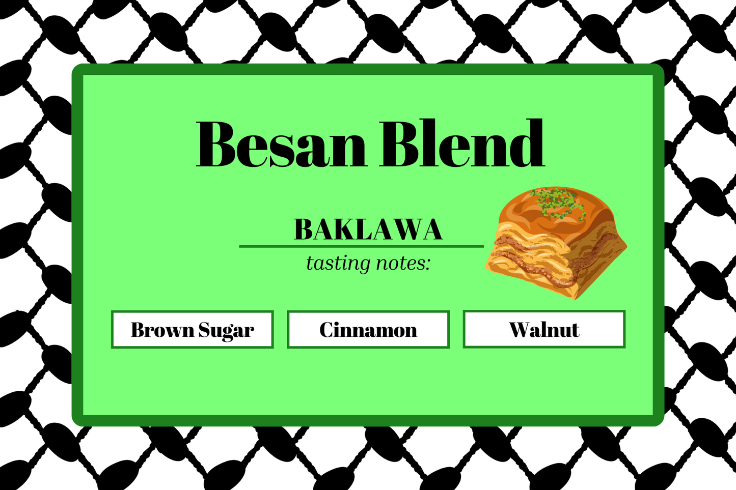 Besan Blend-Baklawa