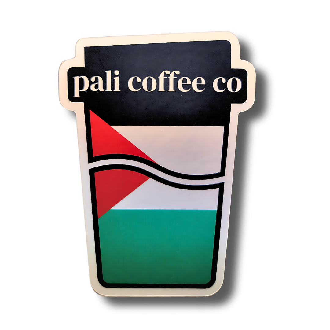 Pali Coffee Co Sticker - The Palestinian Coffee Company