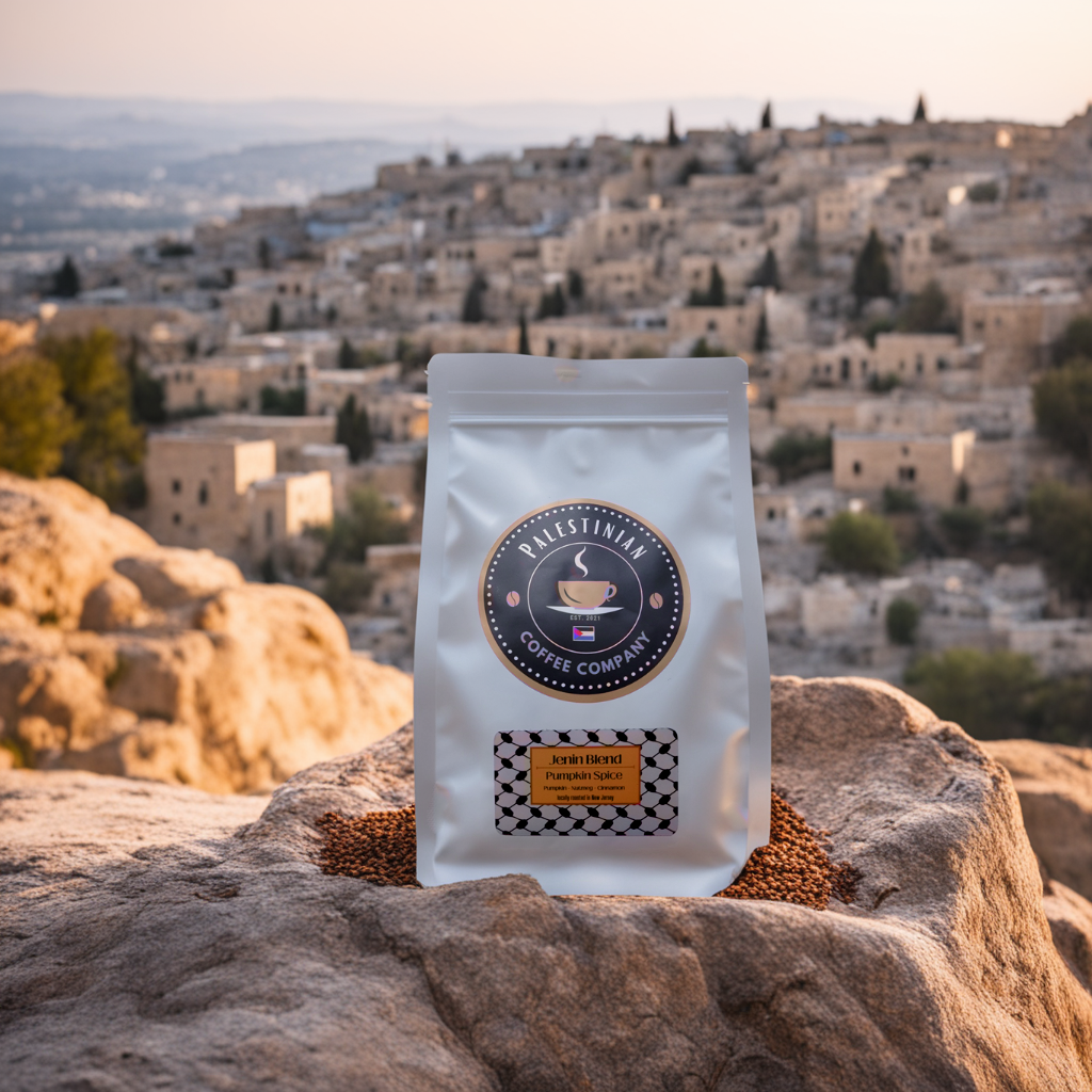 Jenin Blend-Pumpkin Spice Blend - The Palestinian Coffee Company