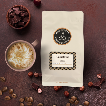hazelnut flavored coffee gaza blend